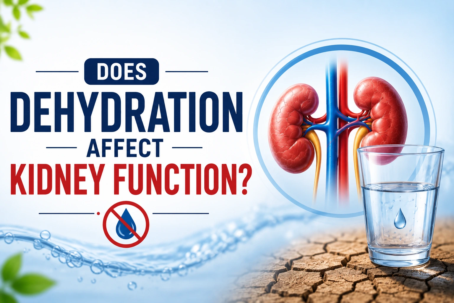 Does Dehydration Affect Kidney Function?